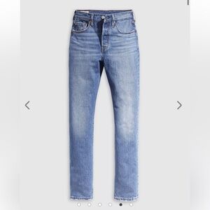Levi 501 High Rise Original Jeans